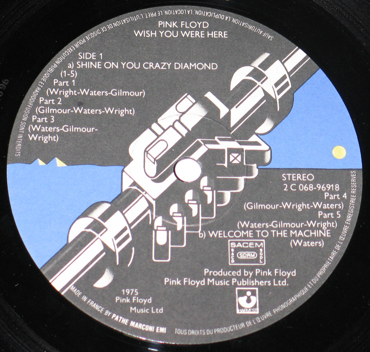 High Resolution Photo #4 PINK FLOYD Wish You Were France 